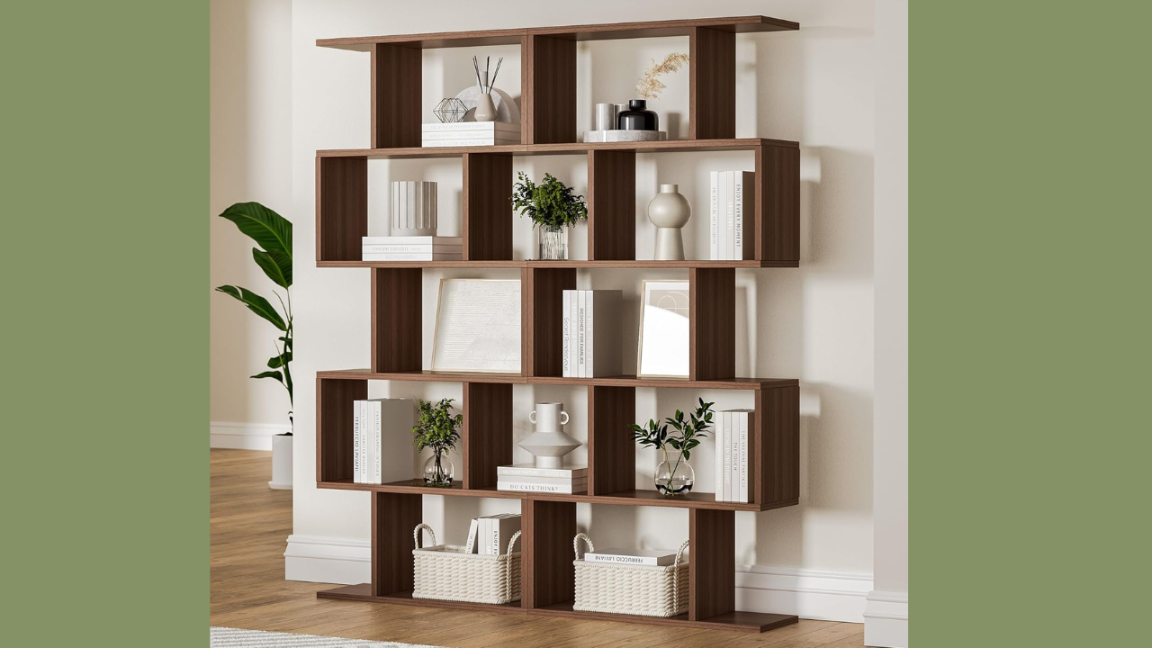 book shelf style divider