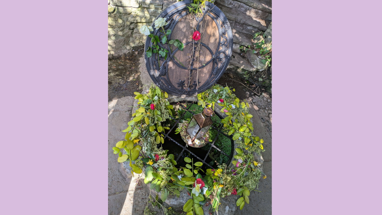 the Chalice Well in Glastonbury 