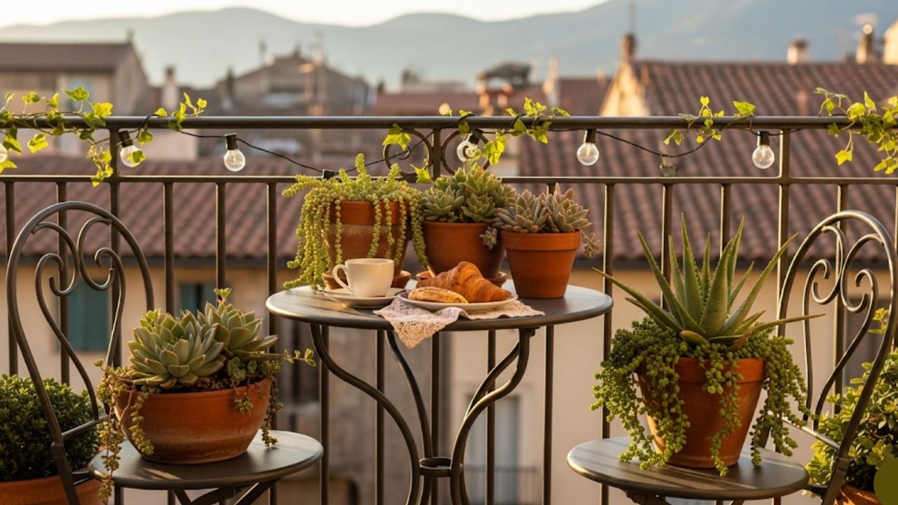 balcony featuring Low-Maintenance Indoor Plants